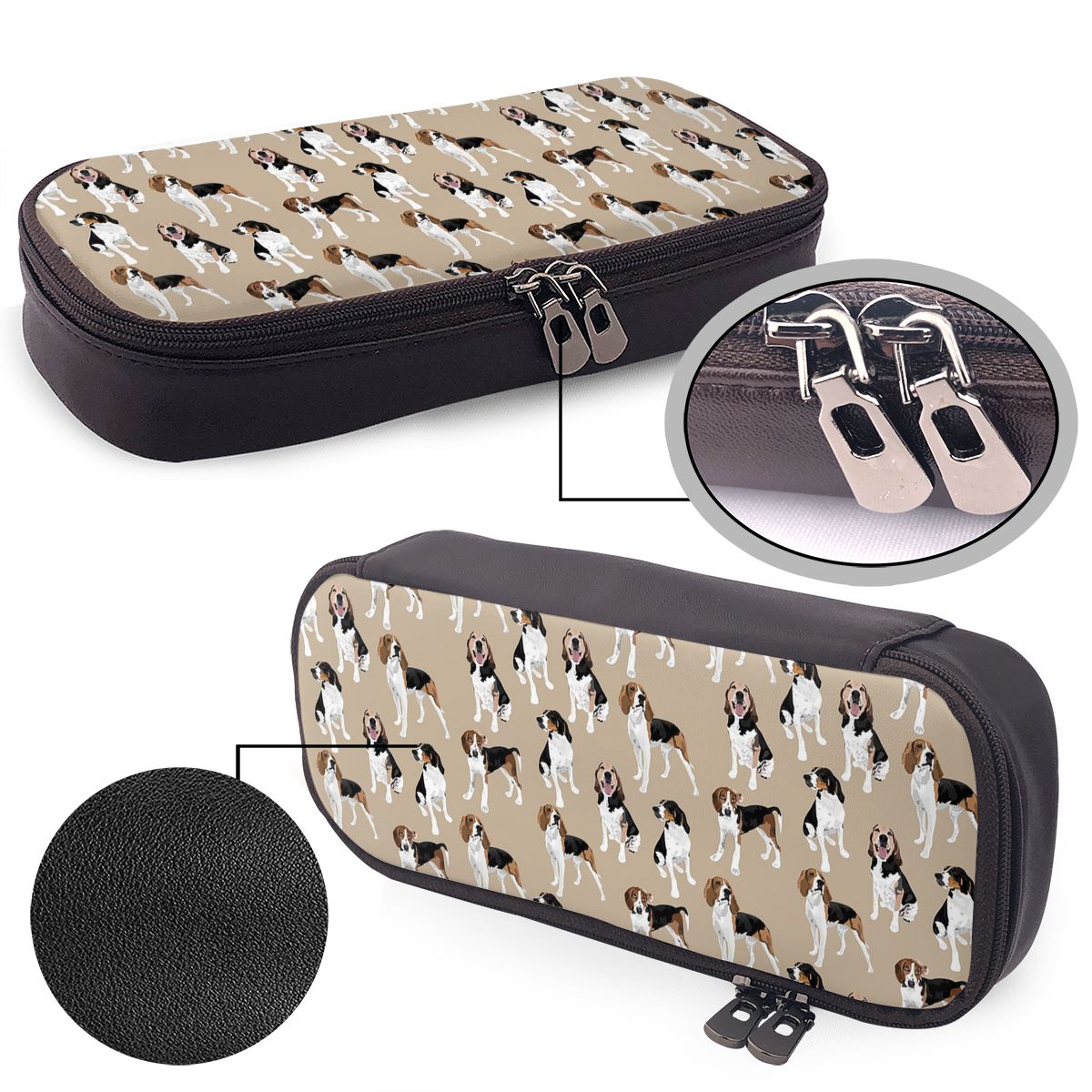 Tan Stationery & Office Supply - Treeing Walker Coonhound On Tan Kotak