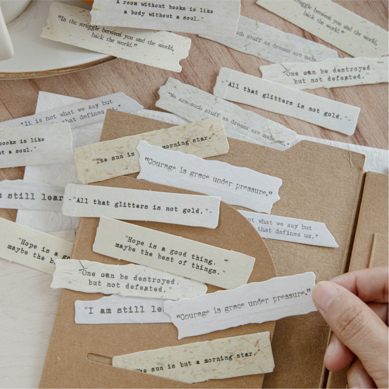 Cardstock Paper Pack - 20Pcs/pak Kertas Karton Retro untuk Kerajinan