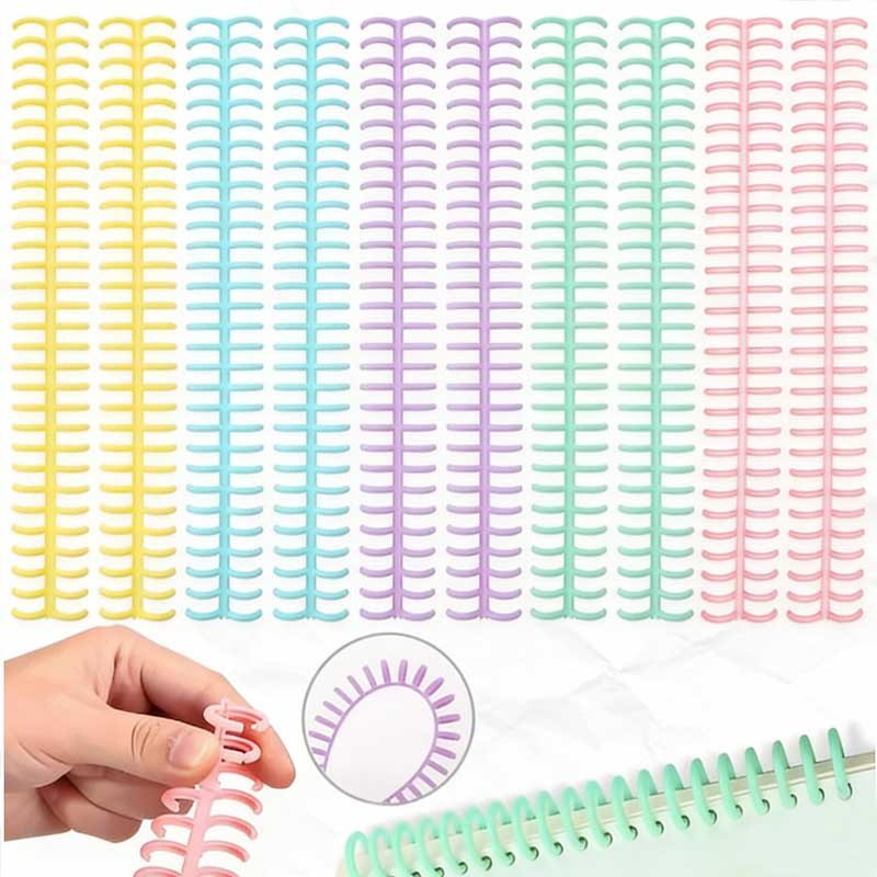 Binding Comb Plastic - Binder Plastik A4 30 Lubang, Sisir