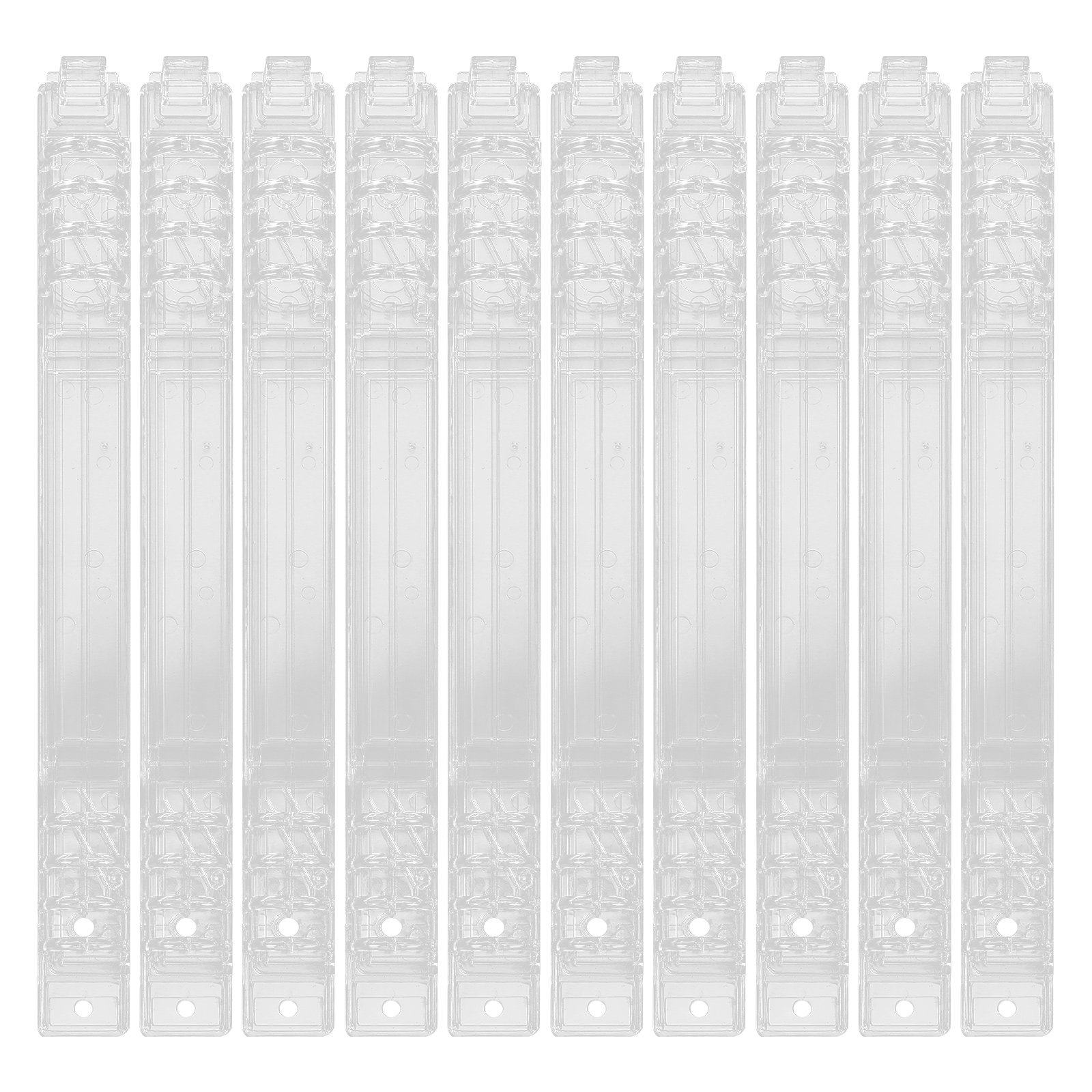 Binding Comb Plastic - 10 Buah Cincin Pengikat Daun Lepas