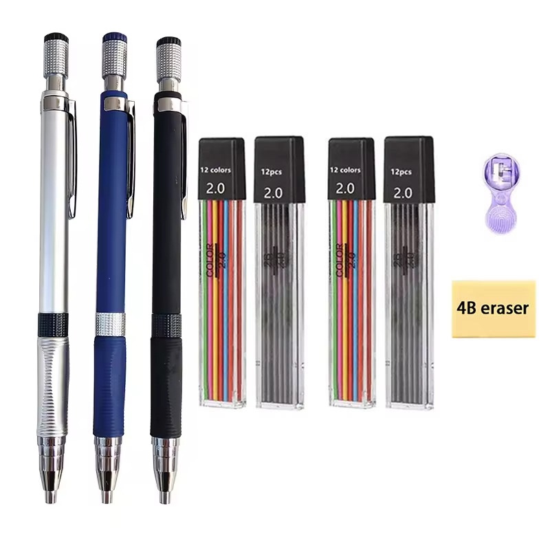 Staedtler Pencil Lumocolor - Set Pensil Mekanis 2.0mm dengan Isi