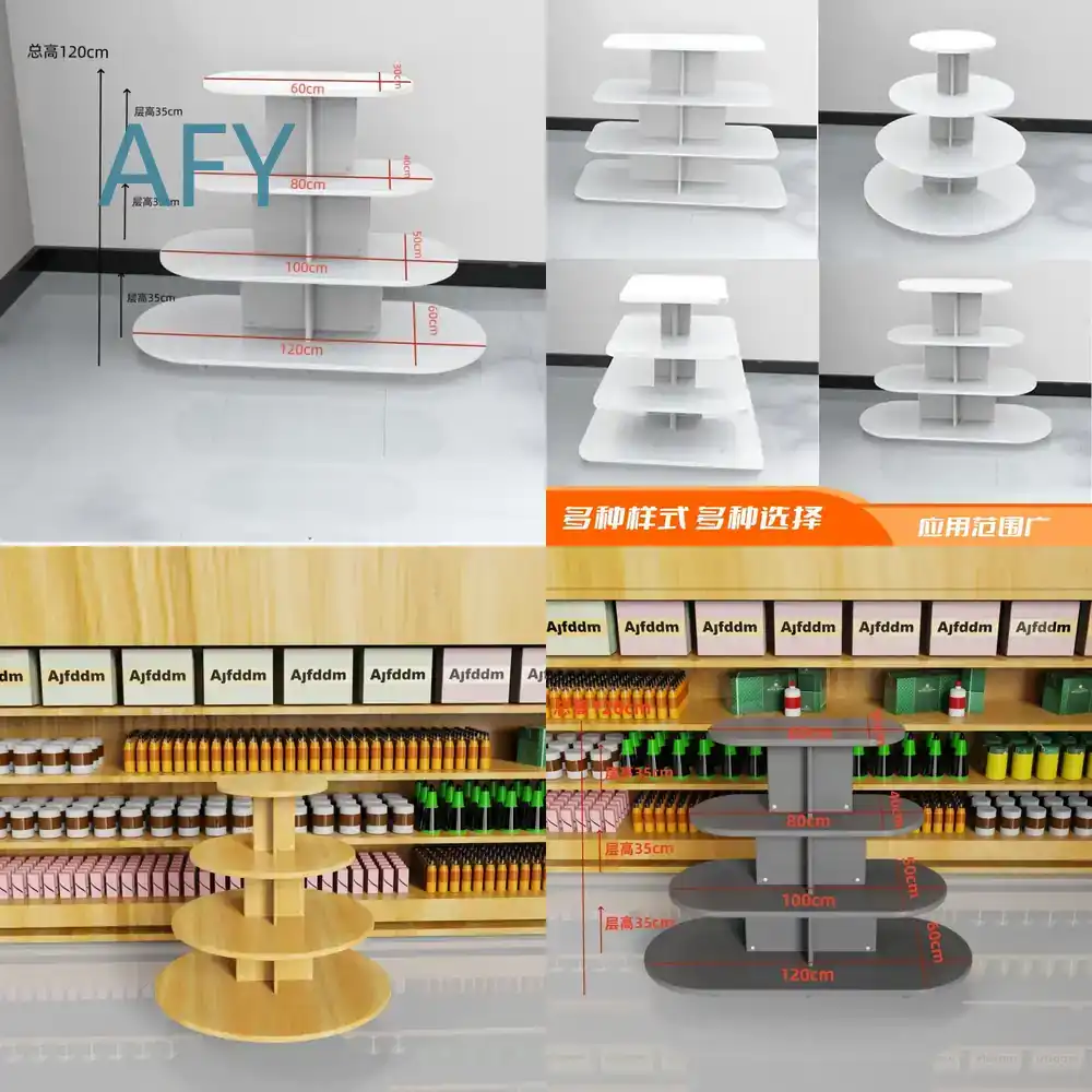 Stationery And Office Supply Stores - Lemari Kayu Bulat untuk Supermarket, Toko