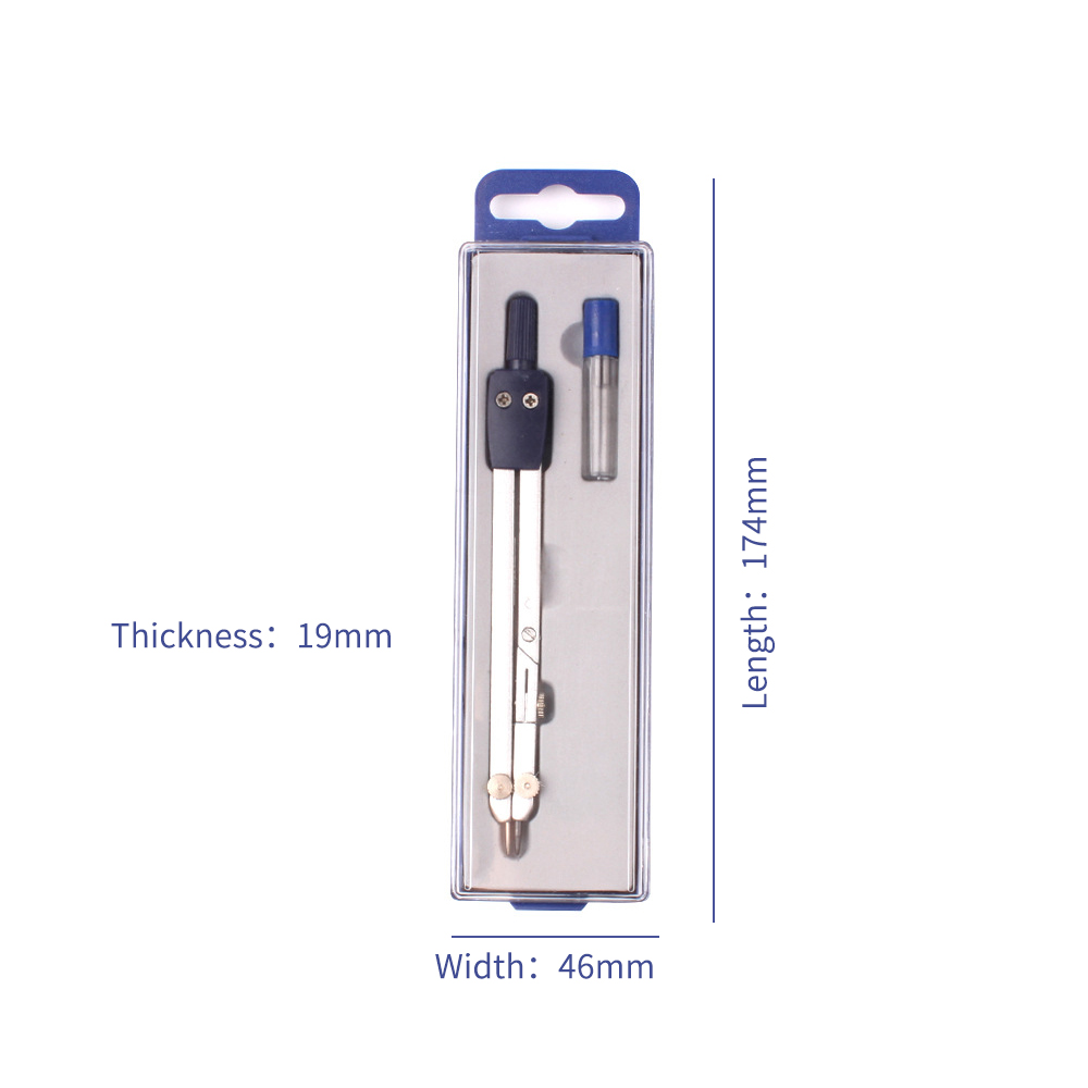 Alat rancangan kompas gambar l - Compass Geometry Set ulasan dan harga