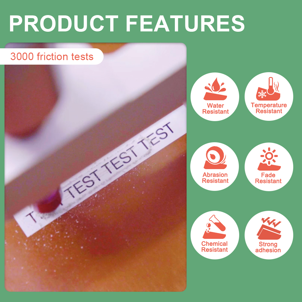 Laminated Label Tape 12mm komp - Label Printer Tape ulasan dan harga