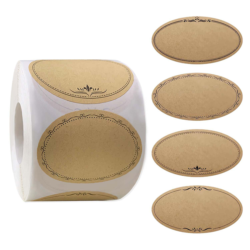 250 Stiker/Roll 2.5*1.4in Kert - Sticker Label Roll ulasan dan harga