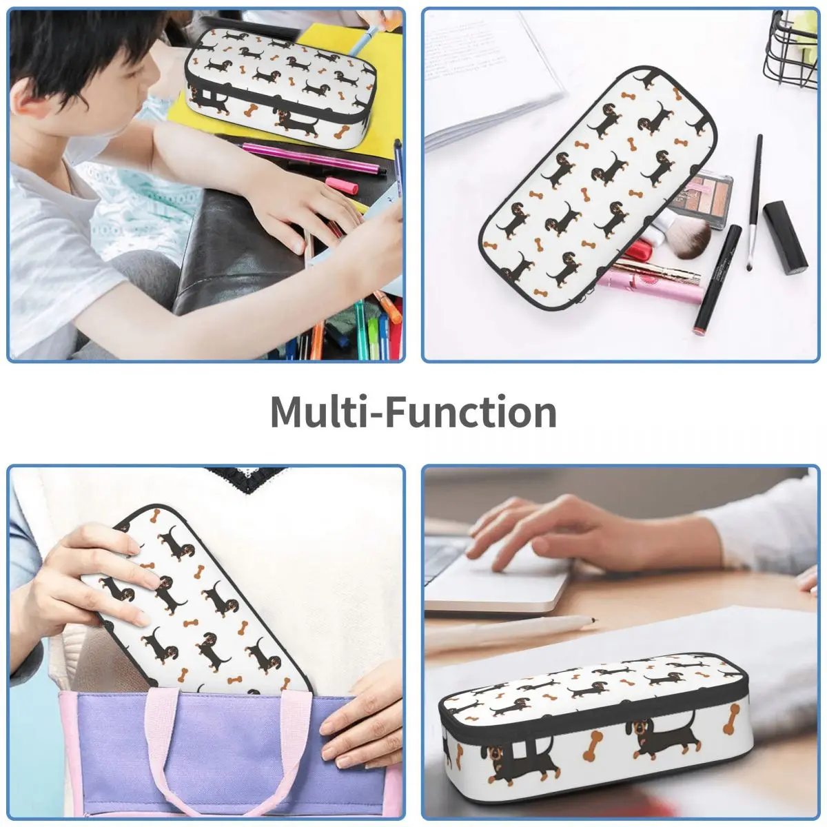 Kotak Pensil Anjing Dachshund  - Tan Stationery & Office Supply ulasan dan harga
