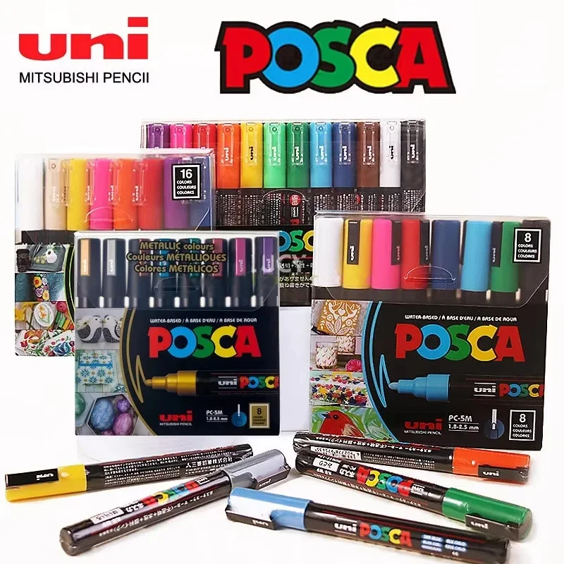 Set Spidol Seni Uni Posca 7/8/ - Copic Marker Classic ulasan dan harga