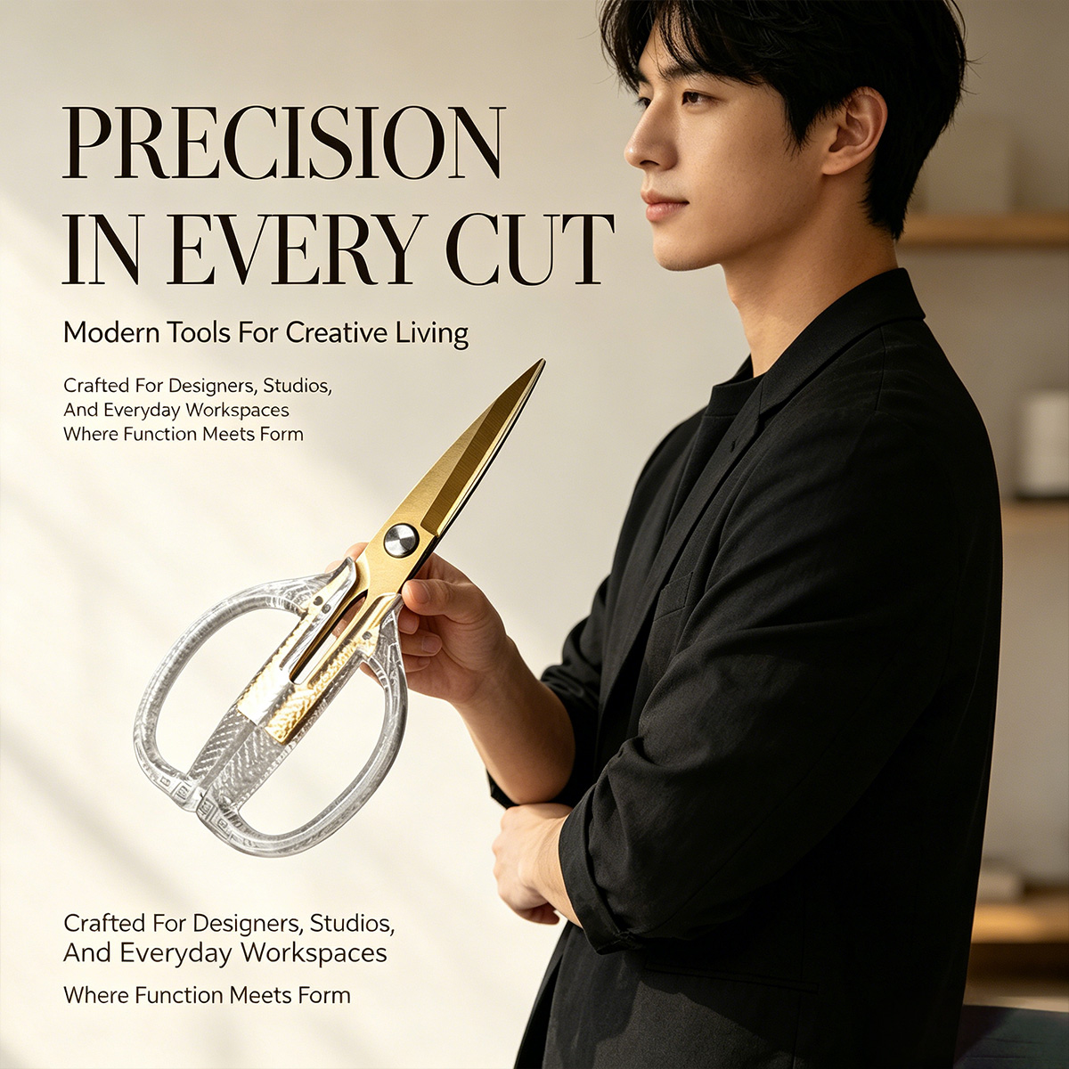 Gunting Baja Tahan Karat Profe - Scissors Stainless Craft ulasan dan harga