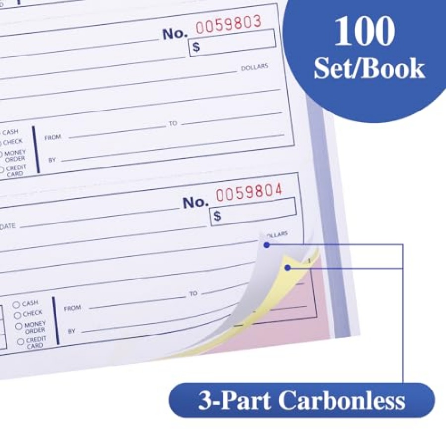 2 Paket Buku Kwitansi dengan S - Carbon Copy Book ulasan dan harga