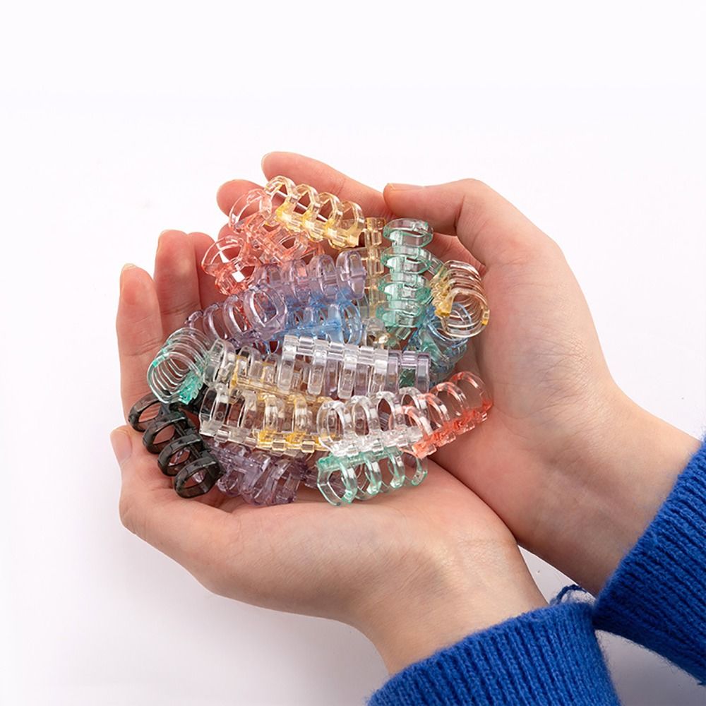 10 Buah Cincin Pengikat Buku C - Binding Comb Plastic ulasan dan harga