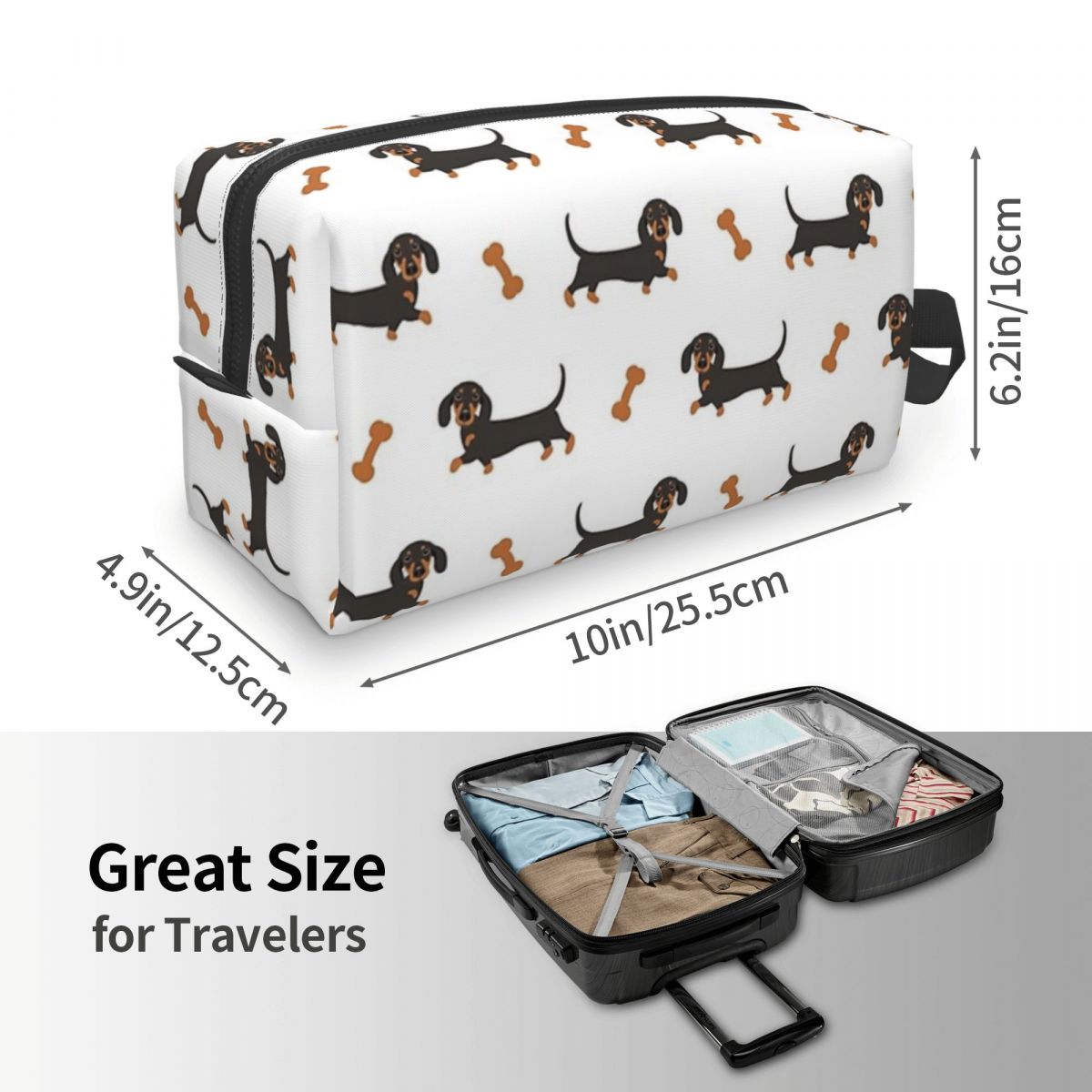 Kotak Pensil Anjing Dachshund  - Tan Stationery & Office Supply ulasan dan harga