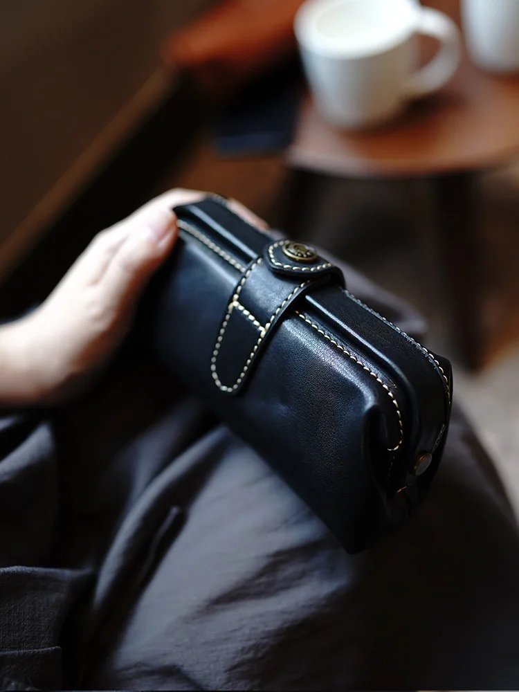 Tas Clutch Retro Sederhana dar - Tan Stationery & Office Supply ulasan dan harga
