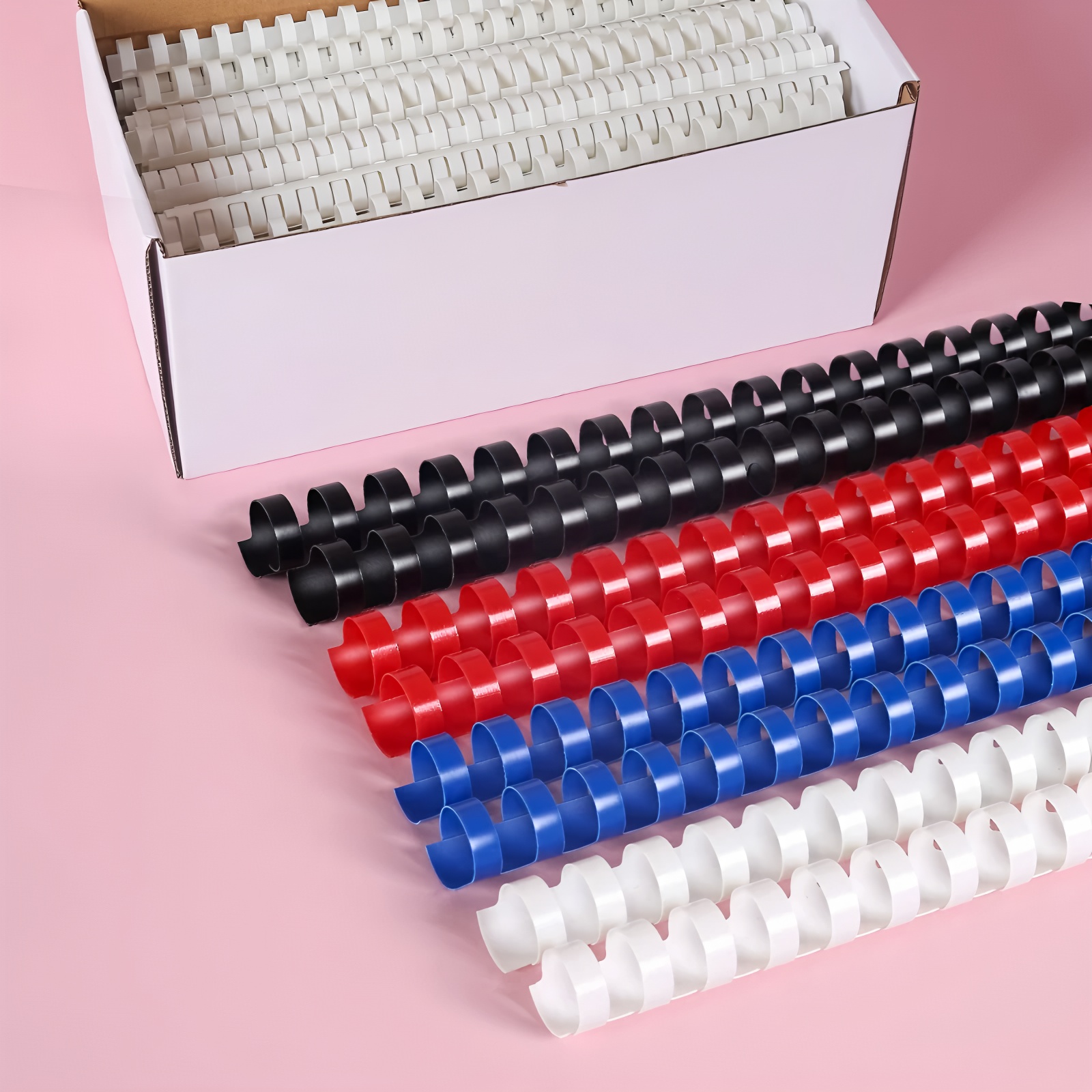 50/100 Buah Kotak Penuh ReadSt - Binding Comb Plastic ulasan dan harga