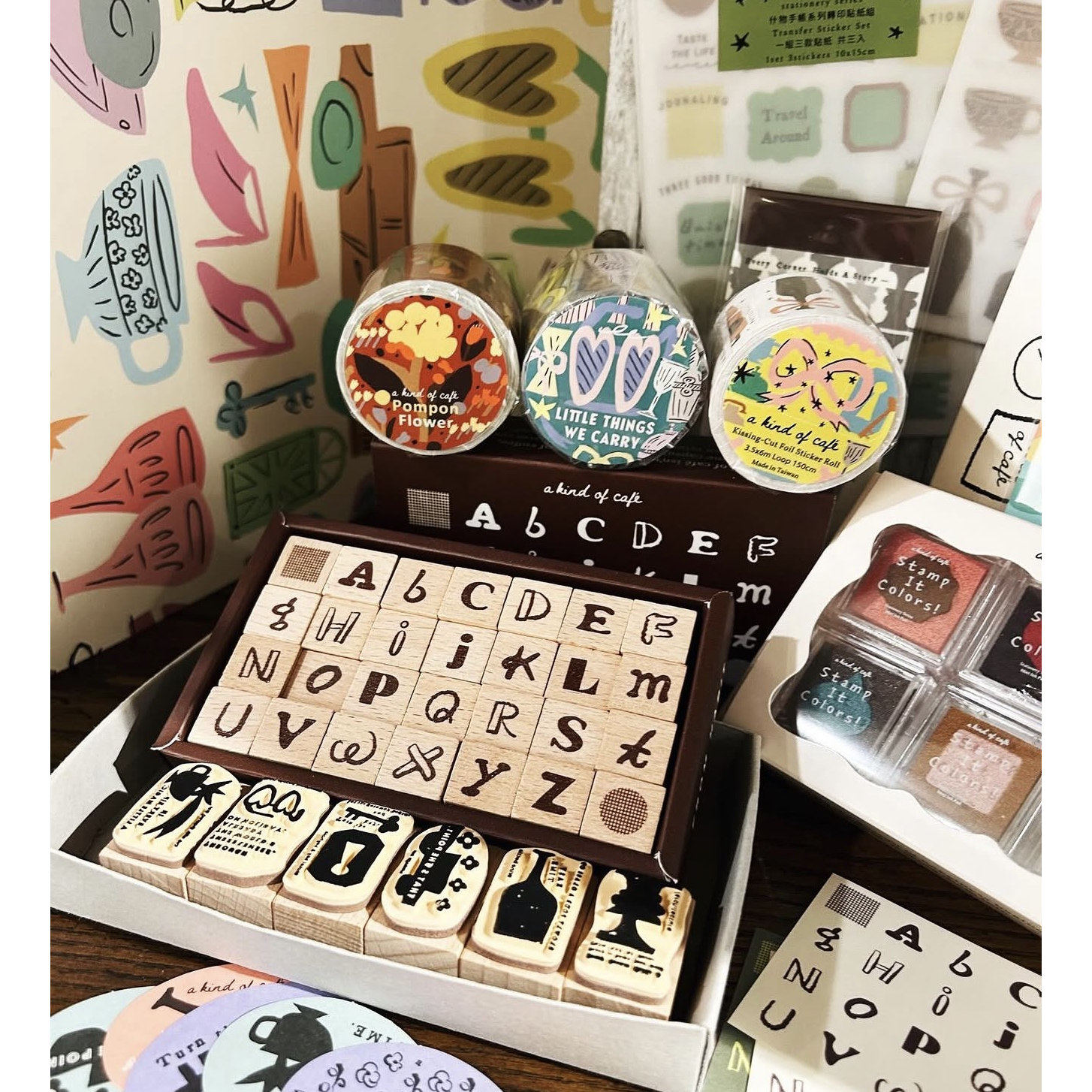 Satu Jenis Pita Washi PET Vint - Washi Tape Set ulasan dan harga
