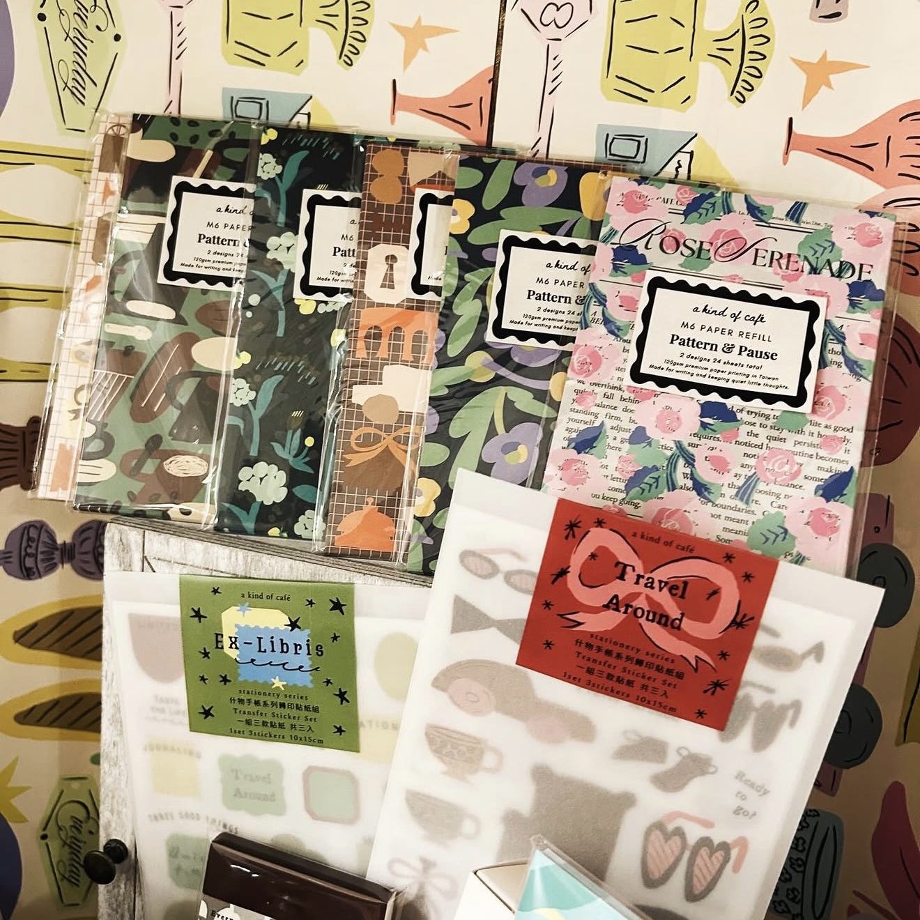 Satu Jenis Pita Washi PET Vint - Washi Tape Set ulasan dan harga