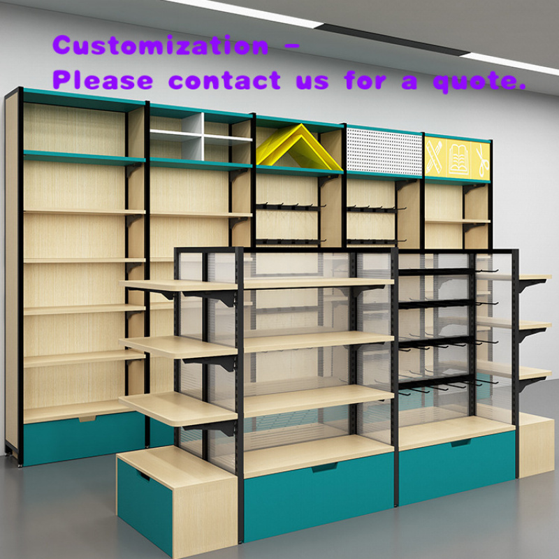 Rak Display Desain Toko Alat T - Stationery And Office Supply Stores ulasan dan harga