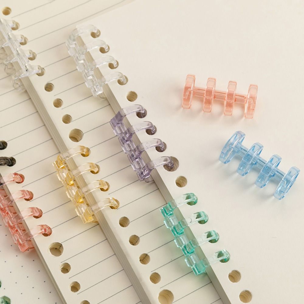 10 Buah Cincin Pengikat Snap S - Binding Comb Plastic ulasan dan harga