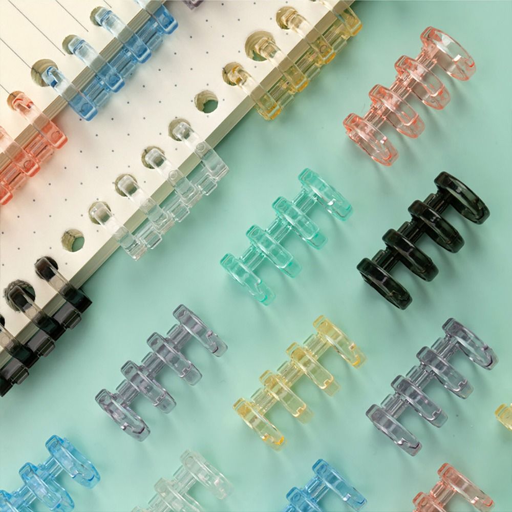 10 Buah Cincin Pengikat Snap S - Binding Comb Plastic ulasan dan harga