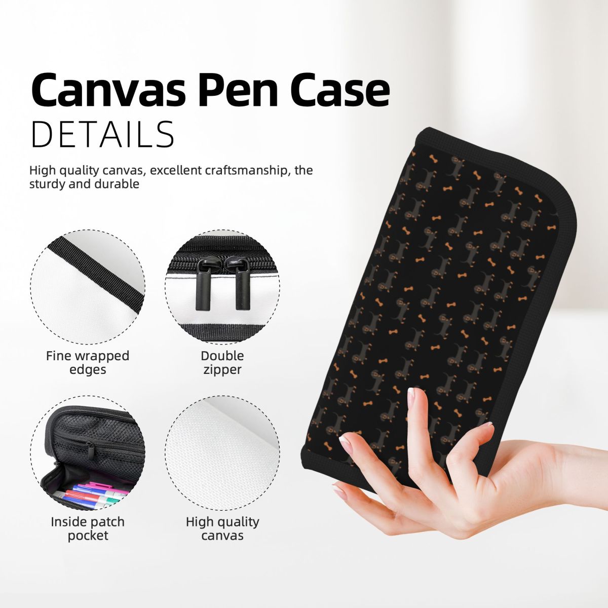 Kotak Pensil Anjing Sosis Dach - Tan Stationery & Office Supply ulasan dan harga