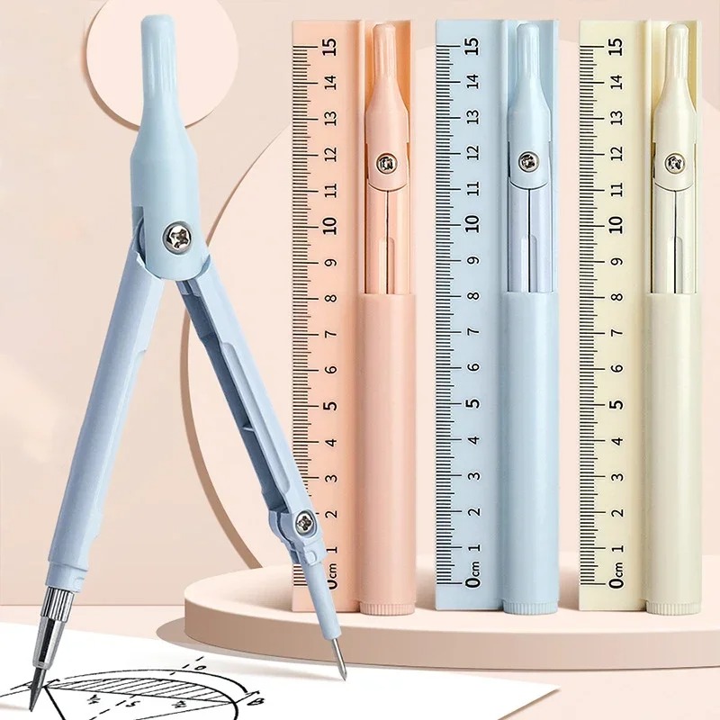 Set Geometri Kompas 3 In 1 den - Compass Geometry Set ulasan dan harga