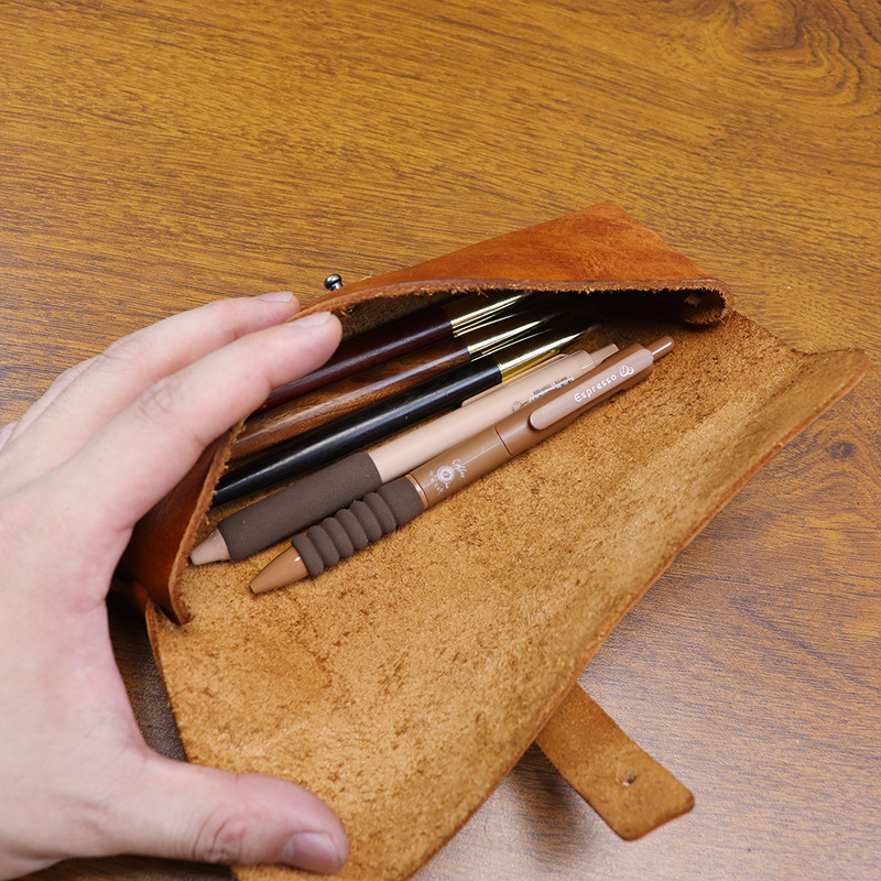 Dompet Panjang Kulit Asli Gaya - Tan Stationery & Office Supply ulasan dan harga