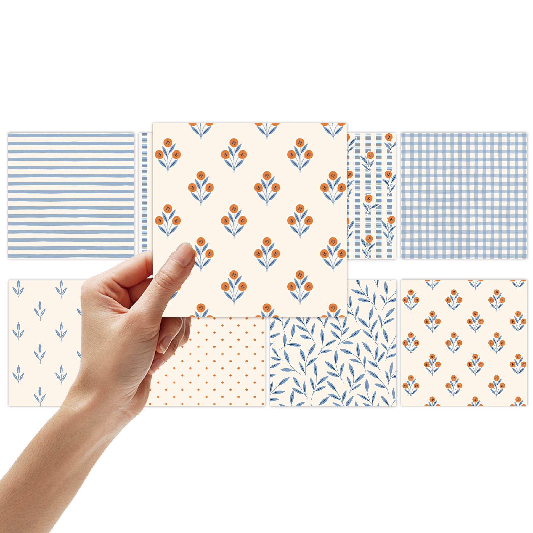 8 Lembar Kertas Scrapbook Kota - Cardstock Paper Pack ulasan dan harga