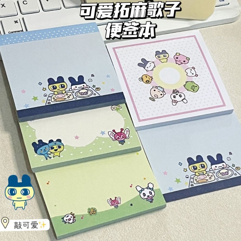 4 Buah Tamagotchi Mametchi Mem - Memo Pad Sticky ulasan dan harga
