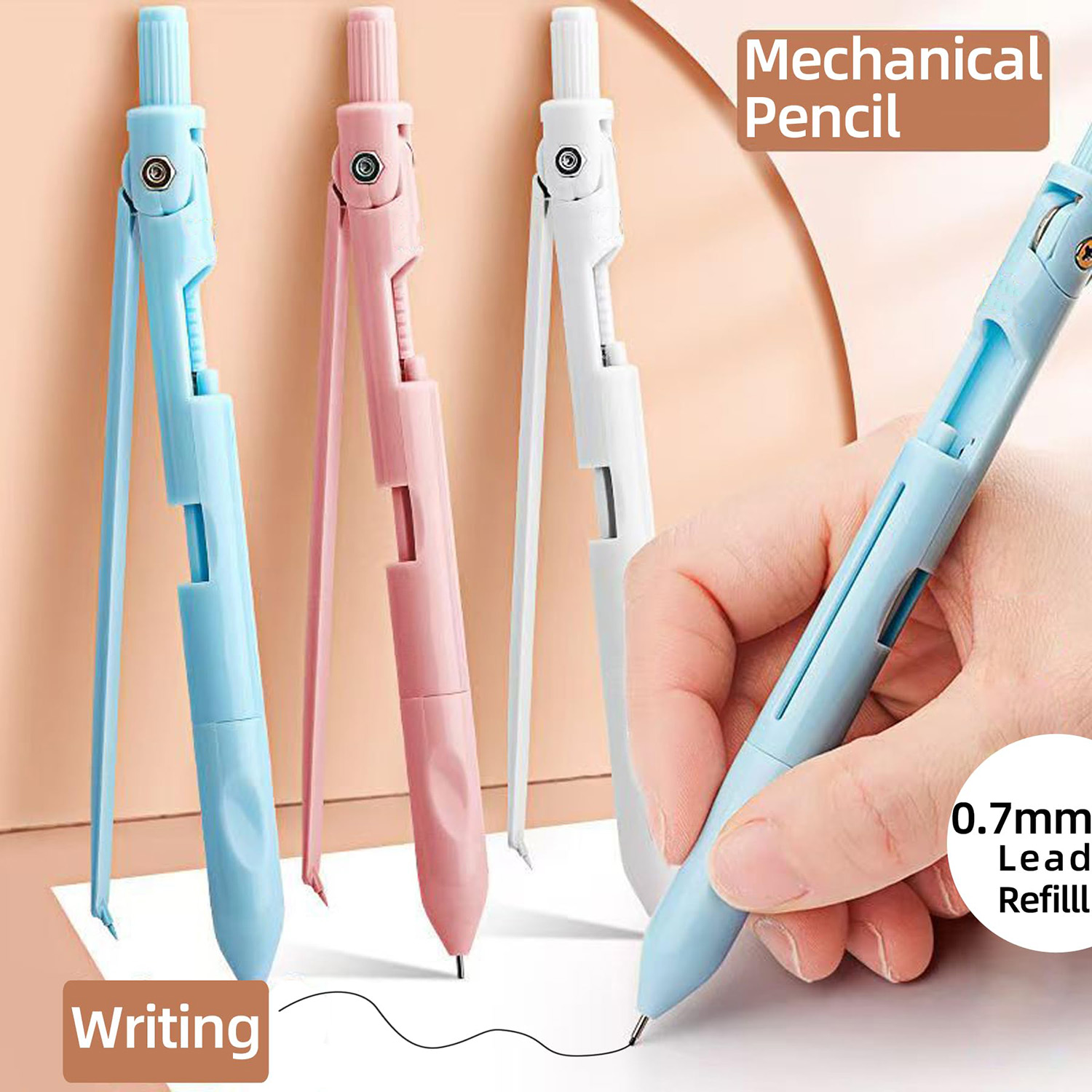 Set Kompas Geometri Pensil Mek - Compass Geometry Set ulasan dan harga
