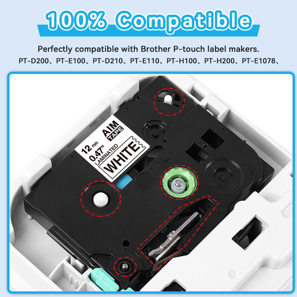 6/9/12/18/24mm untuk Brother T - Label Printer Tape ulasan dan harga