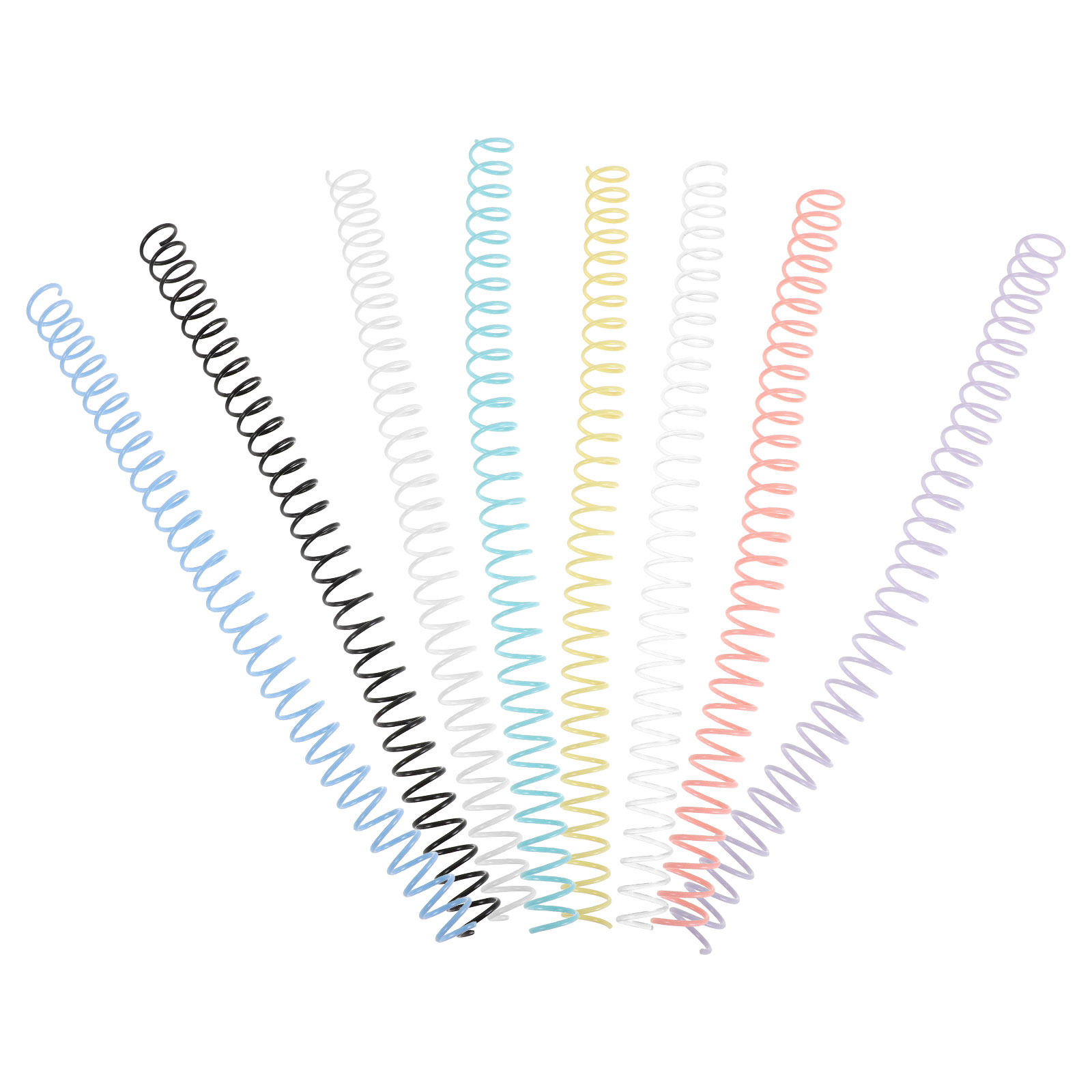 8 Buah Spiral Plastik untuk Ji - Binding Comb Plastic ulasan dan harga