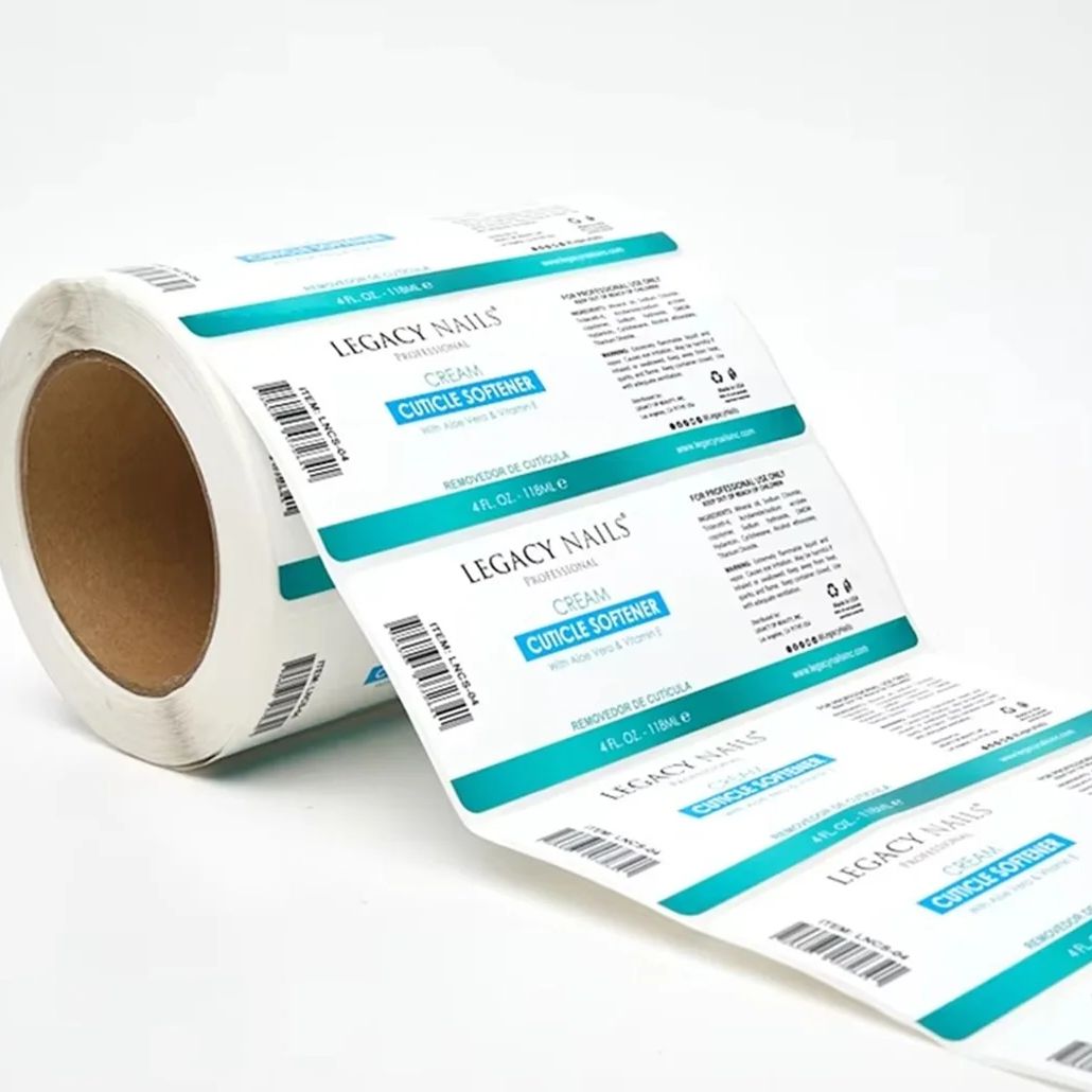 Stiker Label Vinyl Tahan Air K - Sticker Label Roll ulasan dan harga