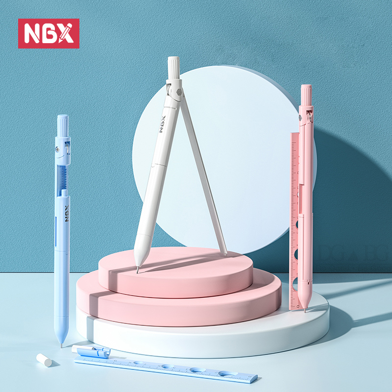 NBX Set Penghapus Penggaris Ga - Compass Geometry Set ulasan dan harga