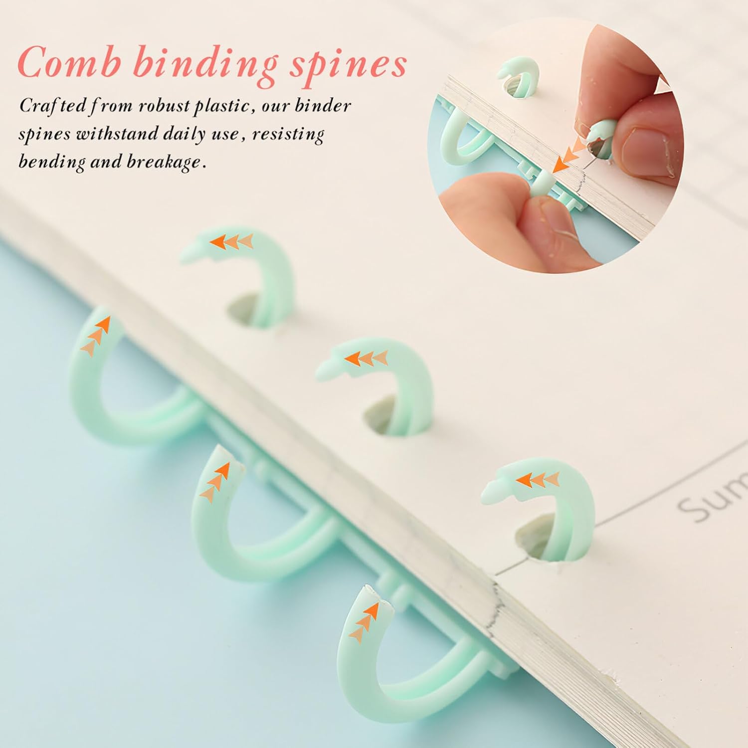 5/10pcs Sisir pengikat duri 30 - Binding Comb Plastic ulasan dan harga